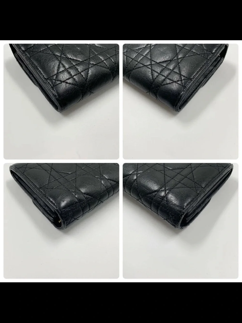 Dior compact wallet